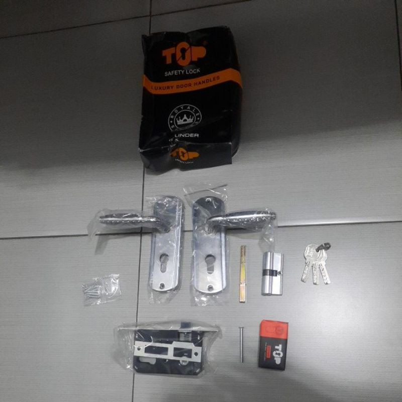 KUNCI PINTU TOP ROYALE ROYAL ORANGE KECIL 5206 ANAK KUNCI SILINDER