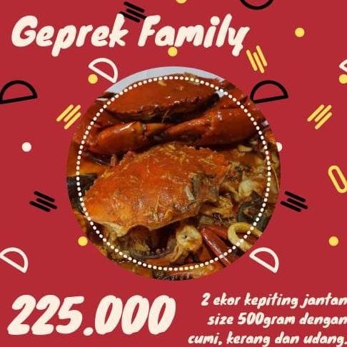 

Kepiting Geprek Family ---Termurah---