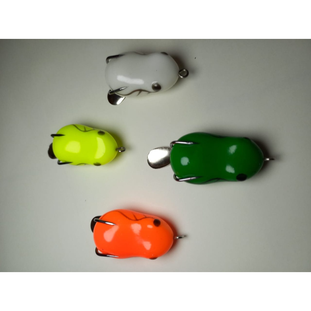 LURE SOFT FROG UMPAN PANCING KATAK BAHAN KARET LEMBUT 4CM&quot;