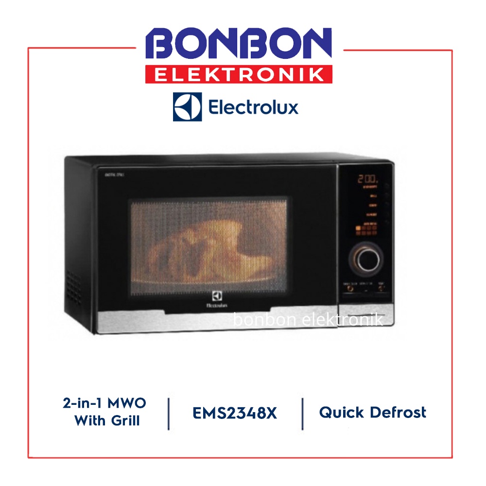 Electrolux Microwave Oven EMS2348X / EMS 2348X / EMS 2348 X 23L