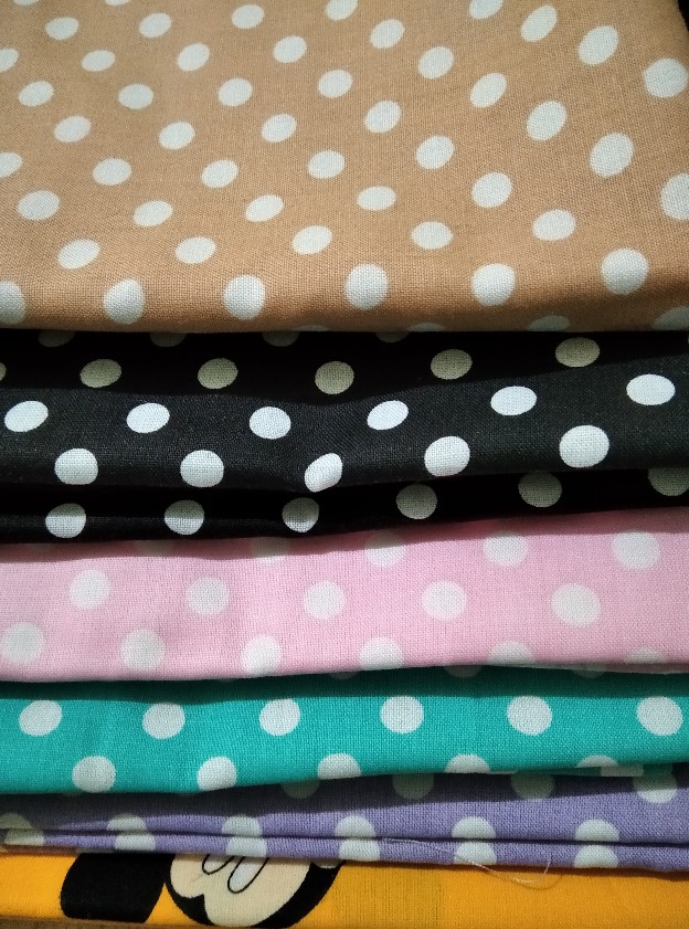 Mk Hooray - Kain Sprei Katun Lokal Meteran Star Bintang Kecil