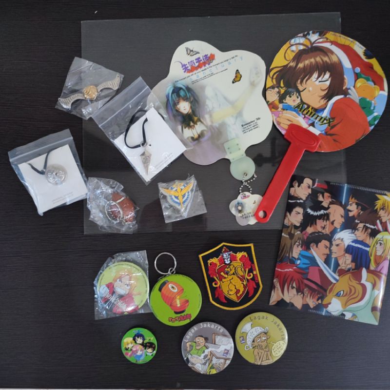 [Preloved] Bonus sisipan Animonster merch anime manga collectible komik film light saber