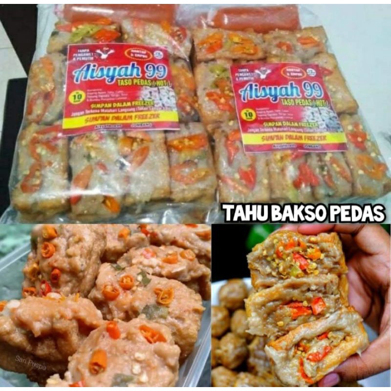 

TAHU AYAM/TAHU AYAM PEDAS/CILOT PEDAS/FROZEN FOOD AISYAH/CAP AISYAH