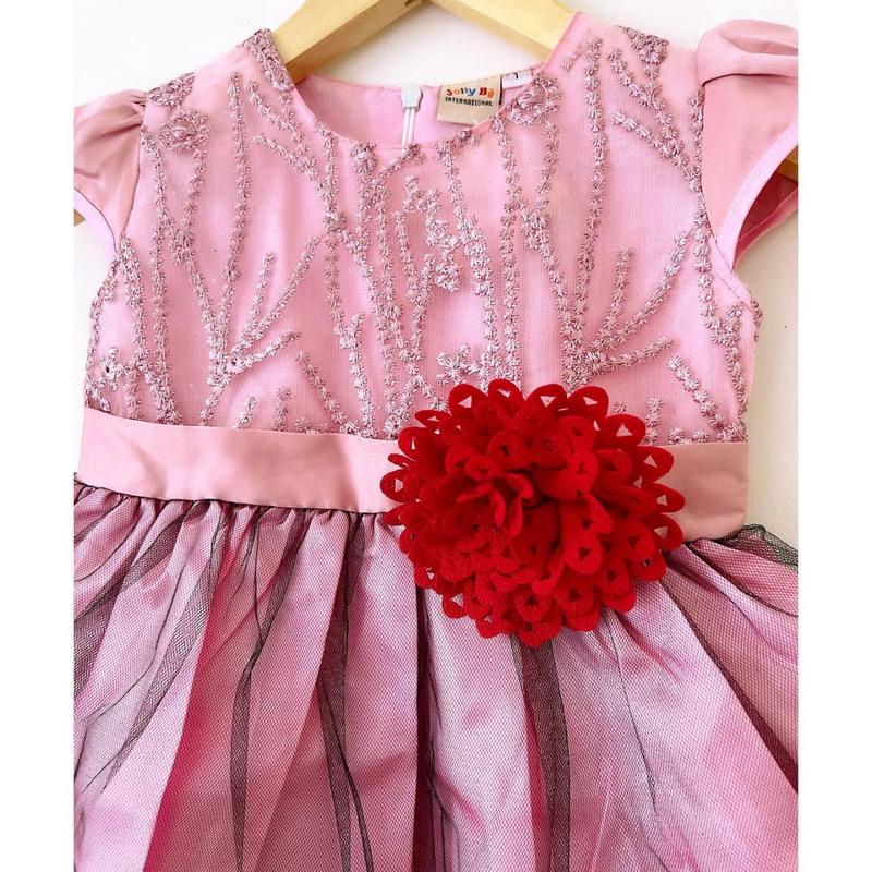 Dress Pesta Kondangan Ulang Tahun Mewah Lucu Bayi Anak Perempuan Cewek Terlaris Kode 17 Babeebabyshop