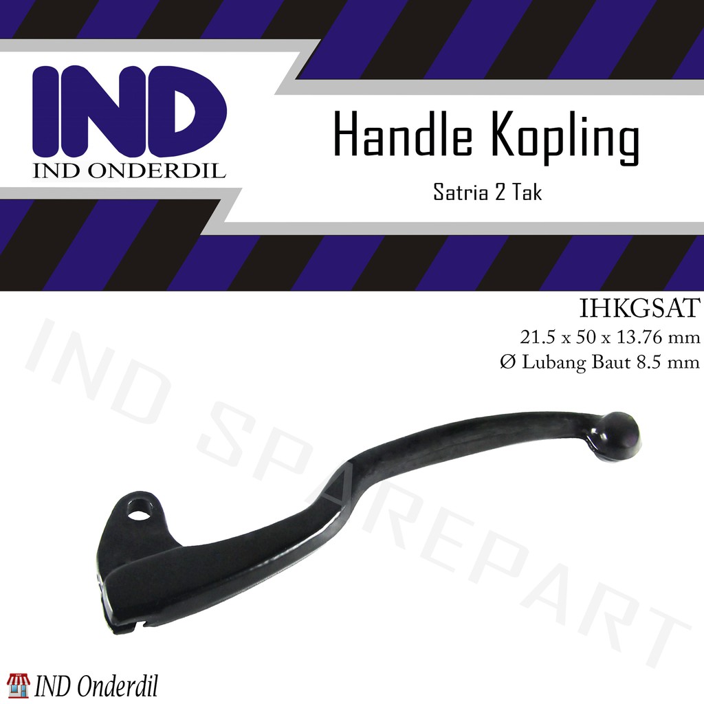 Handle/Handel/Hendle/Hendel/Tuas/Lever Kopling/Kiri Satria 2 Tak/2Tak/Hiu/Lumba/LSCM Malaysia/Kotak