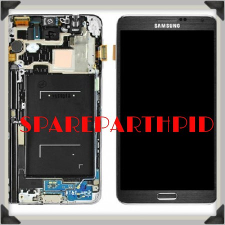 Jual LCD + TOUCHSCREEN GREY SAMSUNG NOTE 3 ORIGINAL Murah