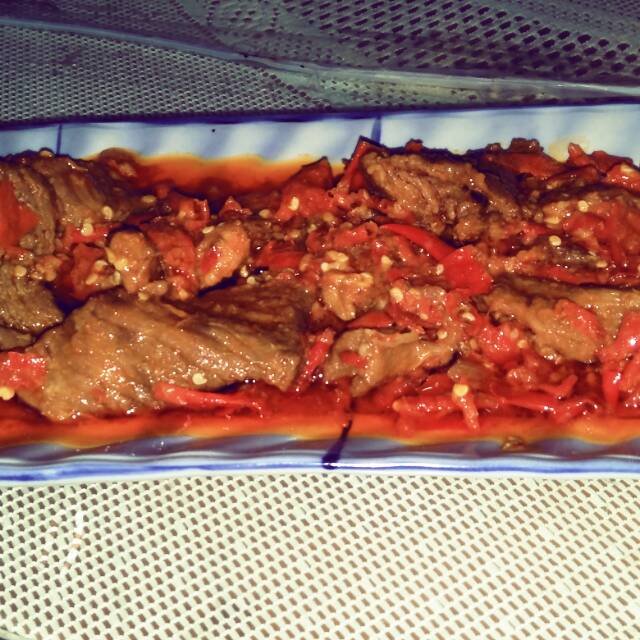 

Dendeng balado Asese