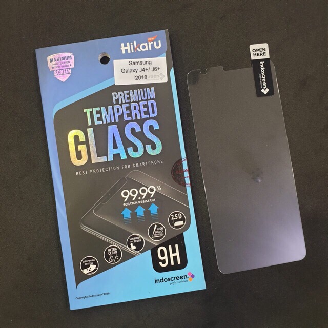 Anti Gores Tempered Glass Samsung J4plus / J6plus