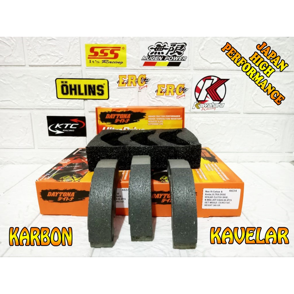 PER SETAN CVT CUSTOM + KAMPAS GANDA DAYTONA BONUS RING PULLY ORIGINAL DAYTONA