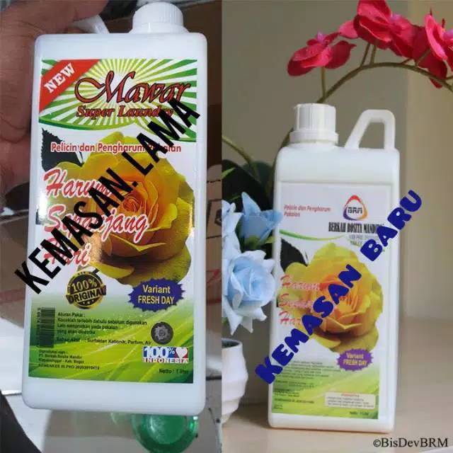 Parfum laundry mawar setrika baju