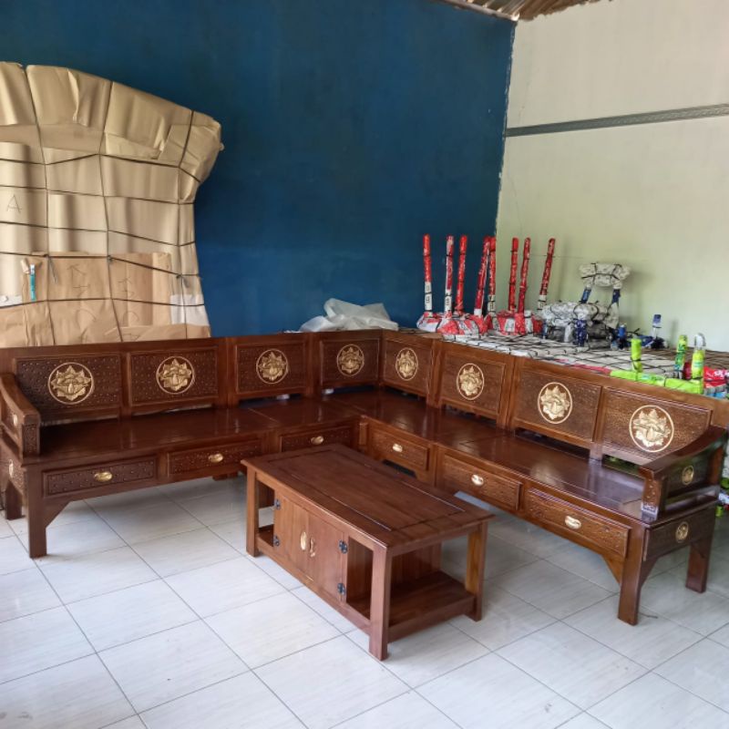 Kursi Sudut Ruang Tamu Kursi Tamu Kayu Jati Kursi Ruang Tamu