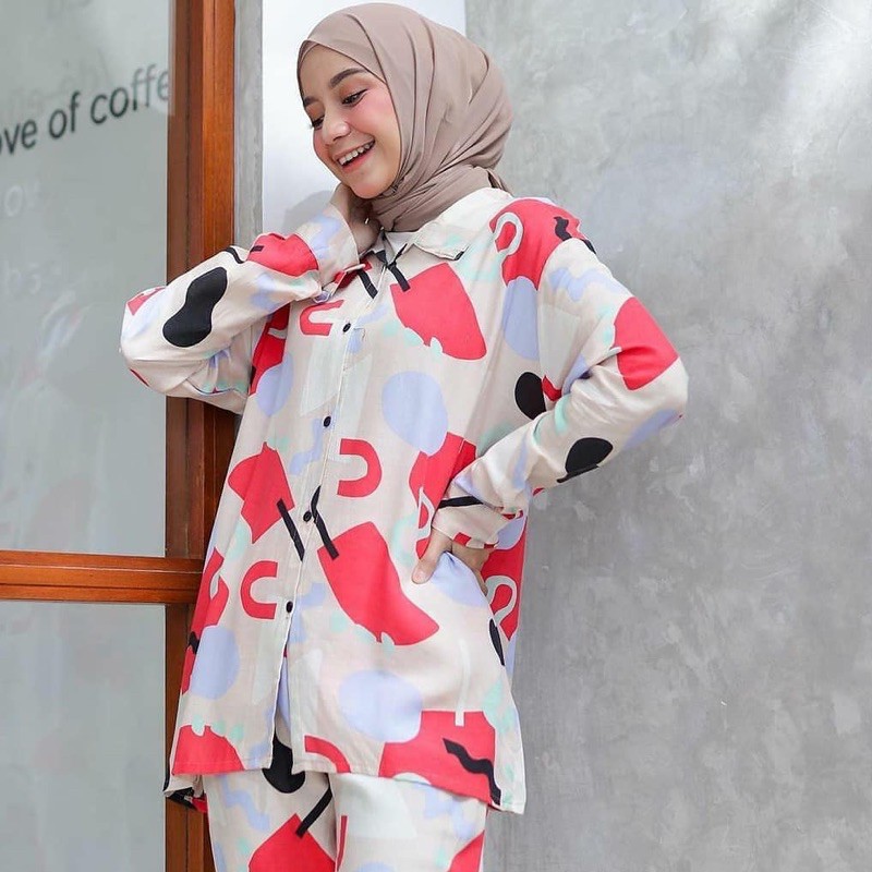 JIDA ONE SET / SETELAN NAJMA RAYON