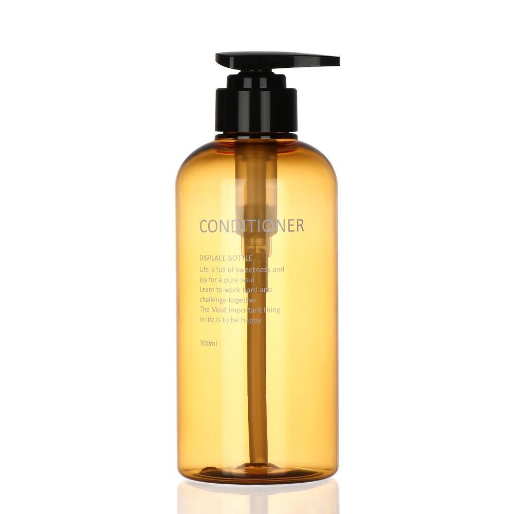 Wonder 3Pcs Botol Dispenser Dengan Pompa Tekan Conditioner Shower Lotion Bottle Containers Set
