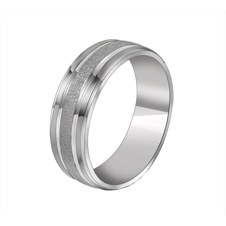 Cincin Couple / Tunangan / Nikah / Pasangan / Titanium C052