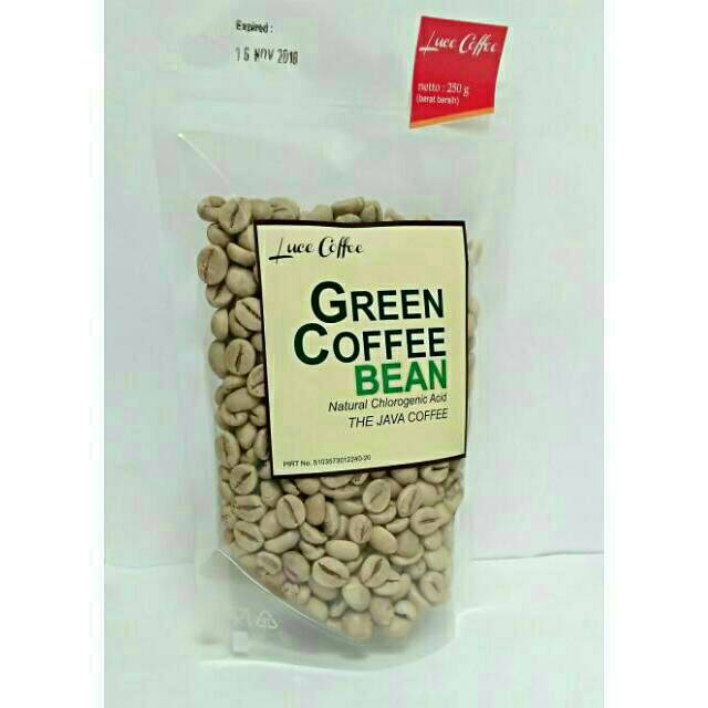 Kopi Hijau Biji/ Green Coffee Bean Export Organic 250gr 