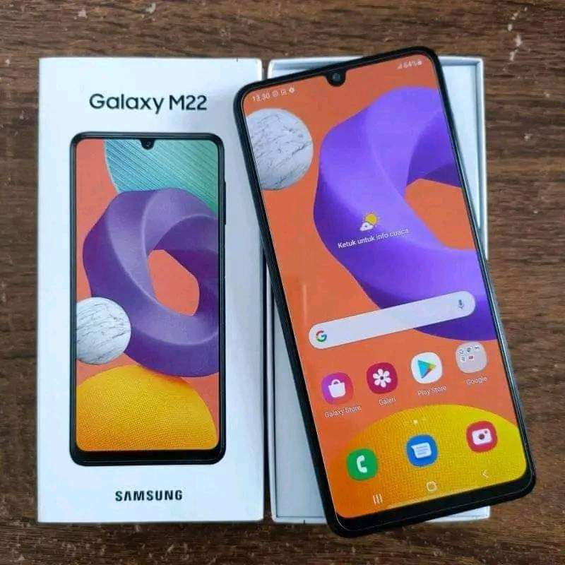 SAMSUNG M22 6/128 SECOND ORI MULUS