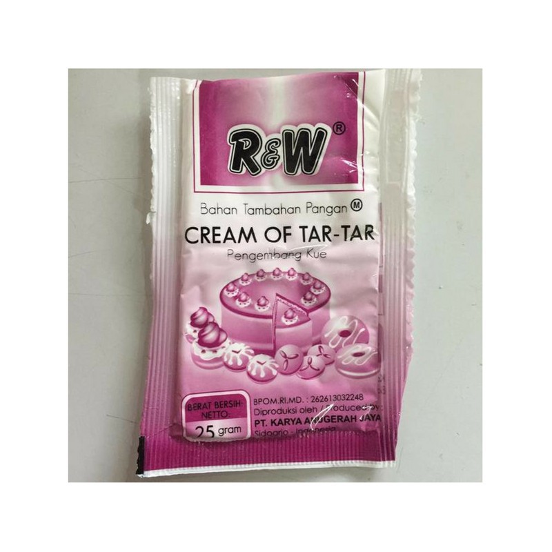 

RW cream of tartar 25gr rajawali food R&W