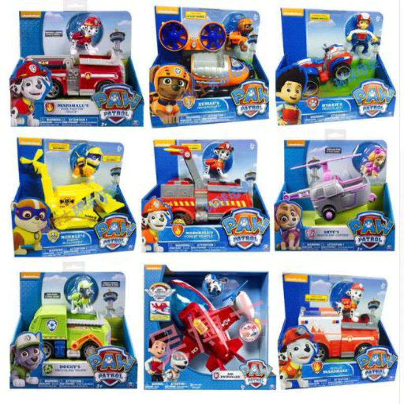 paw patrol everest and vehicle