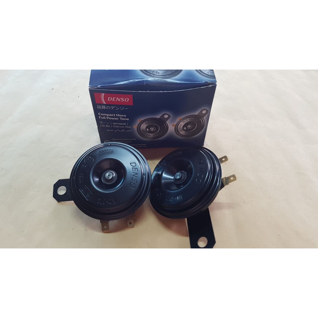 Klakson Disc Denso Original 24 Volt Plus Set Relay BOSCH Suara Avanza Untuk Truck