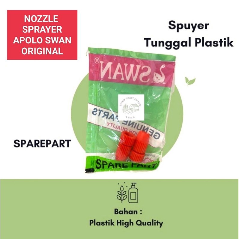 spuyer swan apolo | nozzle sprayer swan lubang 1