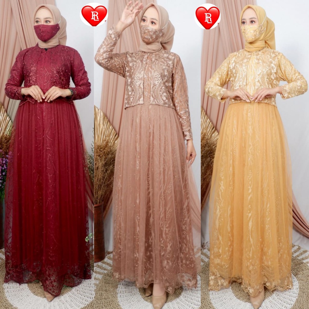 RED LOVE 136/(TERMURAH)/ GAMIS TILLE MUTIARA TERBARU/ GAMIS TILLE MUTIARA MUSLIMAH/ GAMIS PESTA TERBARU/ GAMIS MAXI SELENDANG / GAMIS MAXI MEWAH / GAMIS PESTA BUSUI/ GAMIS PESTA TERLARIS/ GAMIS MAXI TERBARU /GAMIS KONDANGAN