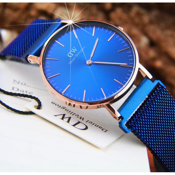 Jam Tangan Dw Series Blues New Type Classic Blue Shopee Indonesia