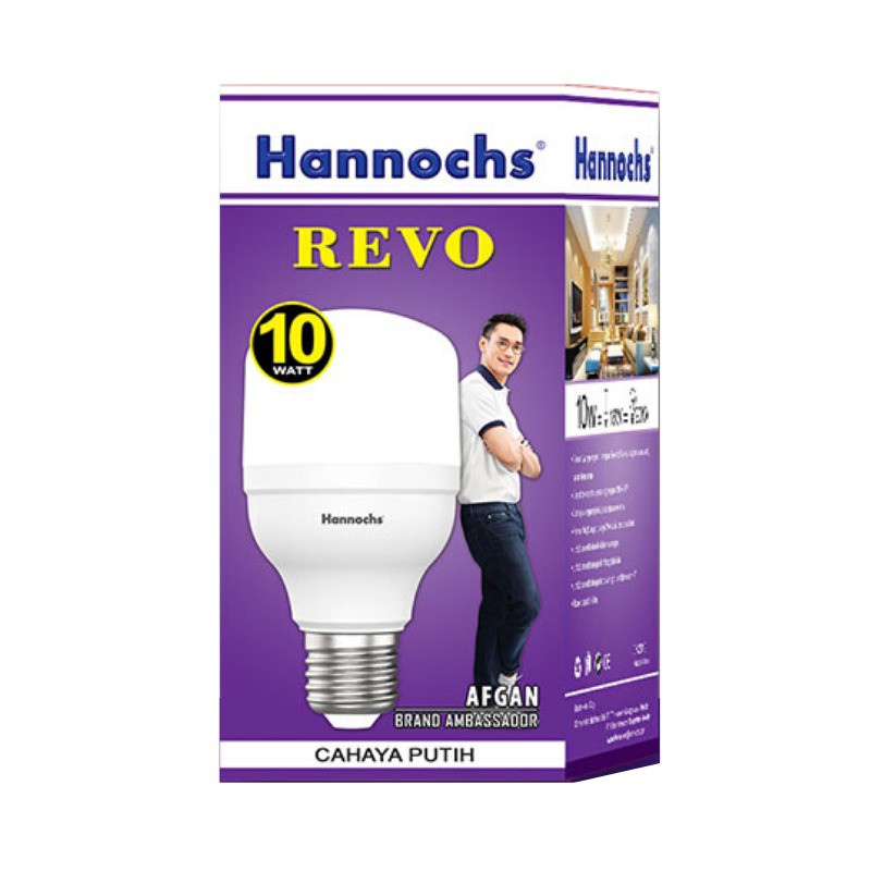 Hannochs LED Revo 10W Cool Daylight/Putih