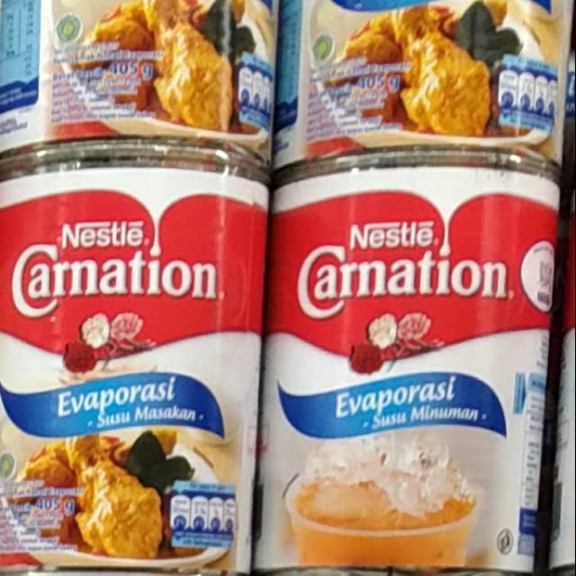 

Nestle carnation evaporasi 405gr susu masakan original produk