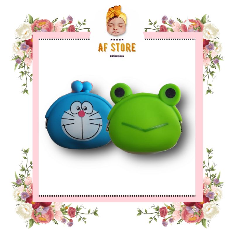 DOMPET KOIN SILIKON DOMPET KOIN RESLETING