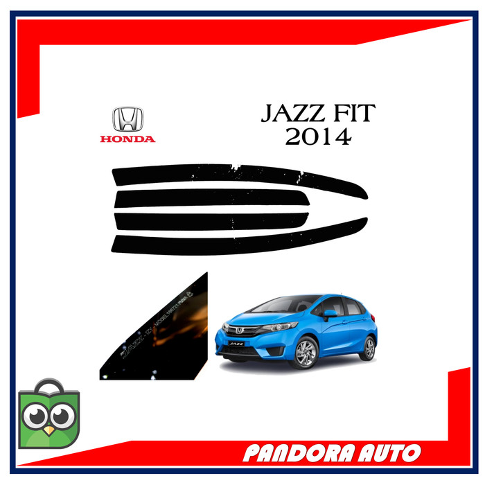 TALANG AIR MOBIL HONDA ALL NEW JAZZ MODEL FLAT AKRILIK HITAM