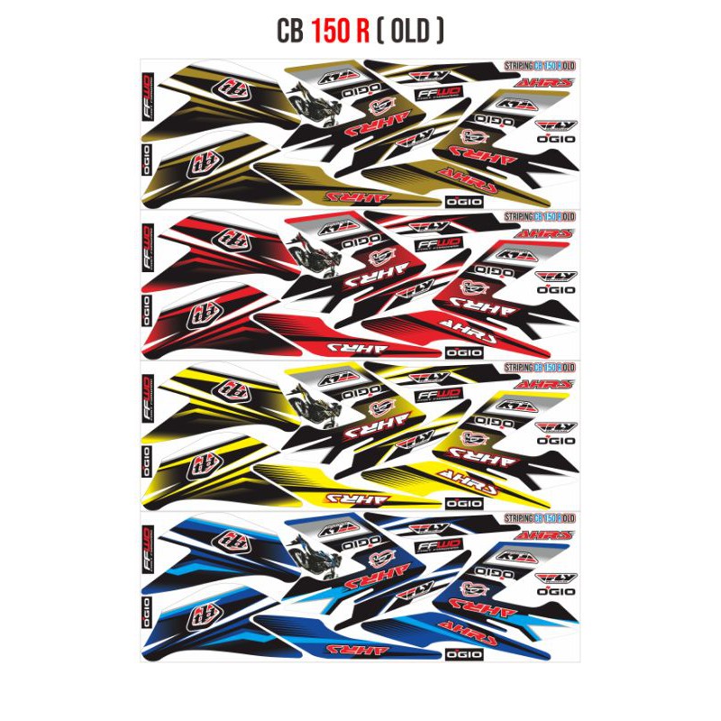 STRIPING CBR150 OLD/LAMA CB150R