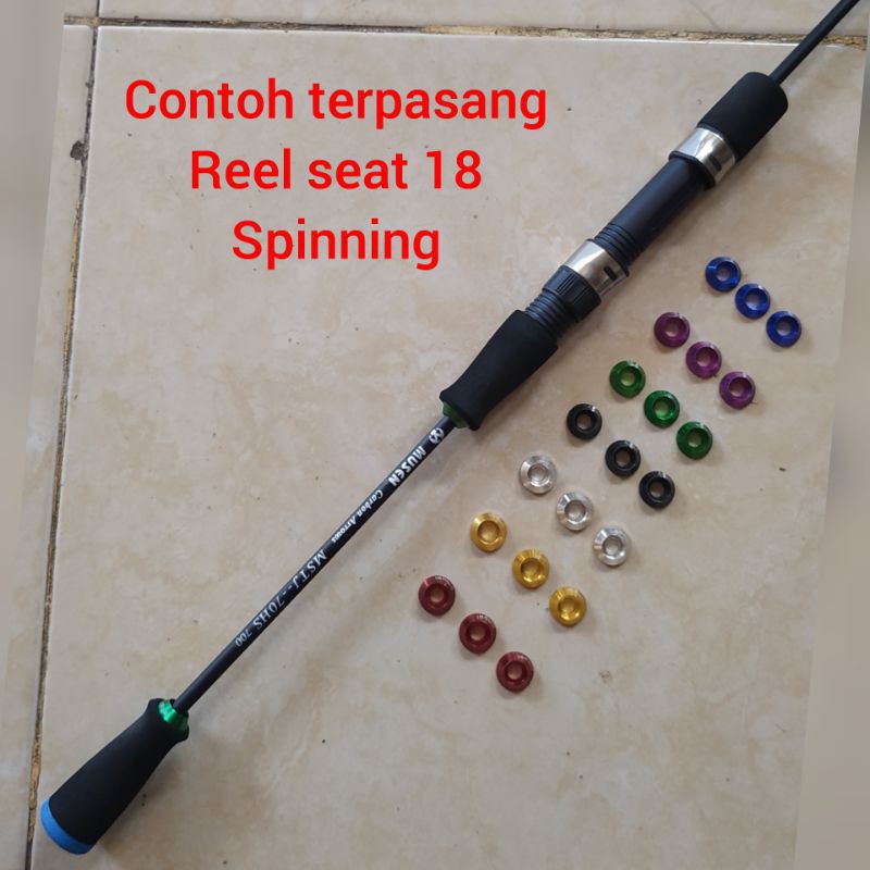 Reel seat spinning size 18 + Busa eva hard 1 set model japan style