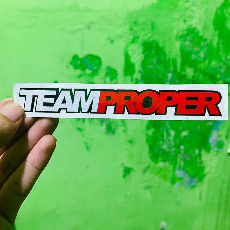 Sticker team proper stickerbae4 project