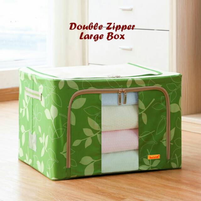 

Double Zipper Large Box