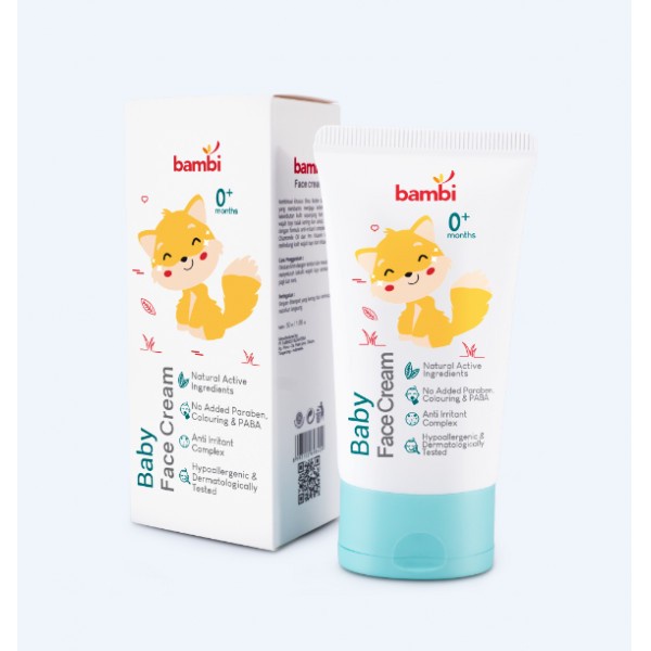 Bambi Face Cream Bayi 50gr Tube