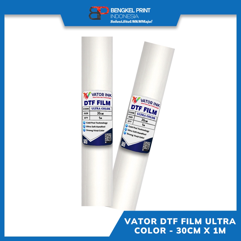 PET FILM DTF VATOR ULTRA COLOR 30CM x 1M | METERAN