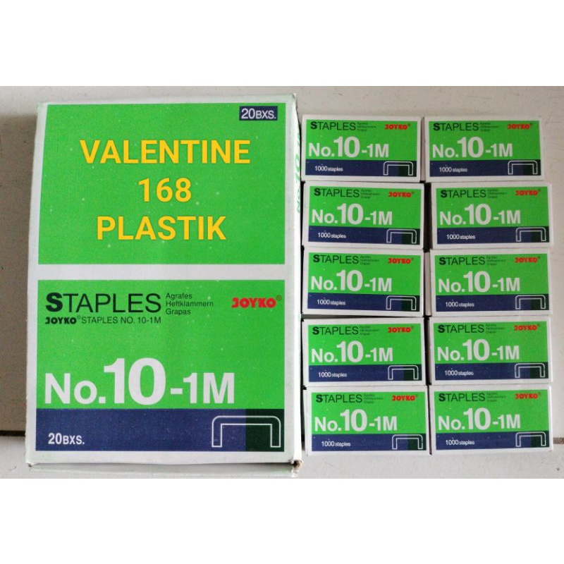 

isi Staples joyko no 10 isi 20 kotak
