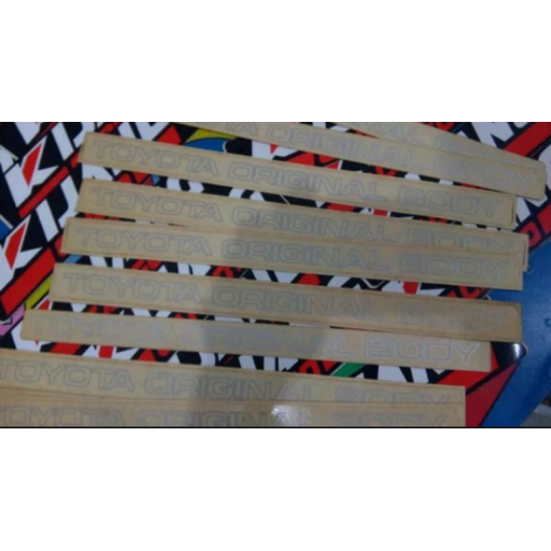 sticker kijang kf40 kf50 kijang super kijang grand hatga per biji