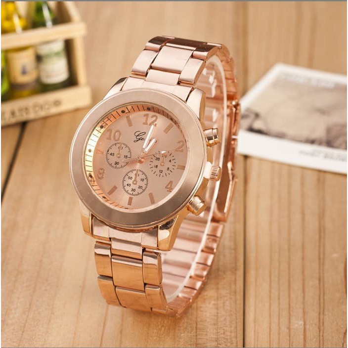 GENEVA 260 Jam Tangan Wanita Analog Fashion Casual