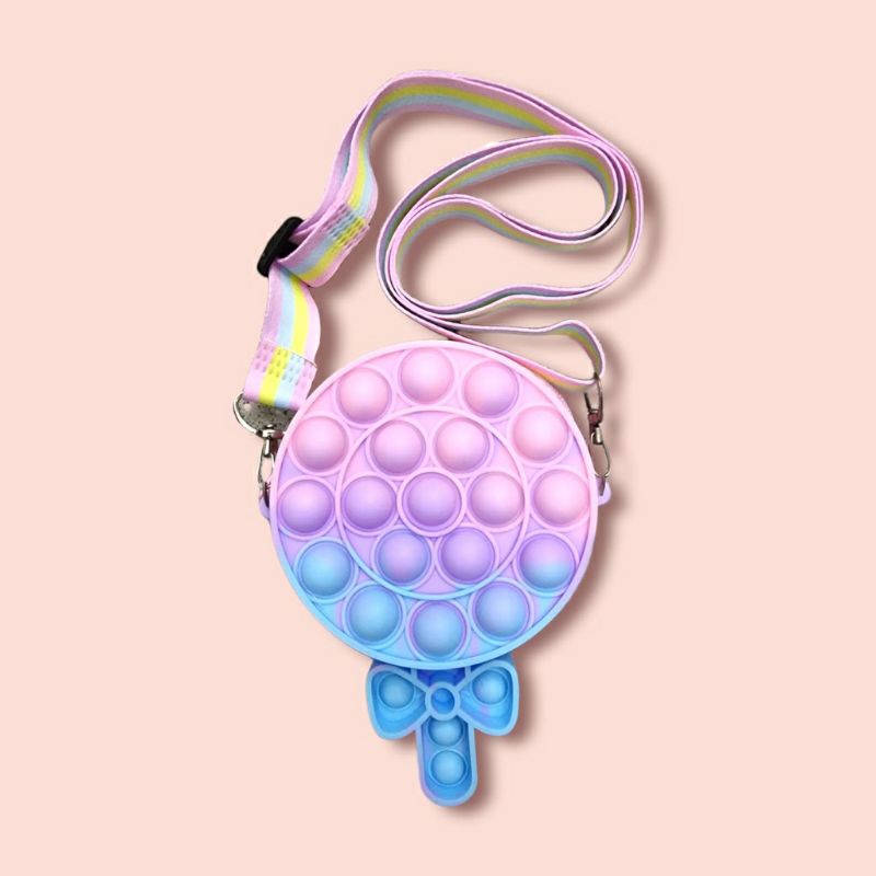Tas anak Pop It Lolipop Mix