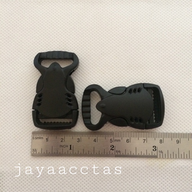 Kunci sodok tas 2.0 cm plastik buckle acetal BLS20AC