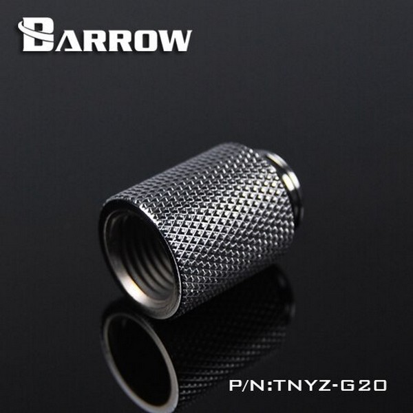 BARROW TNYZ-G20 Extender 20mm M-F G1/4 Fitting - Silver