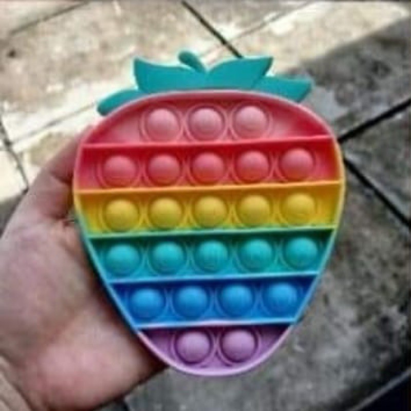 (FREE KELERENG) POP IT RAINBOW MURAH POP IT RAINBOW-7