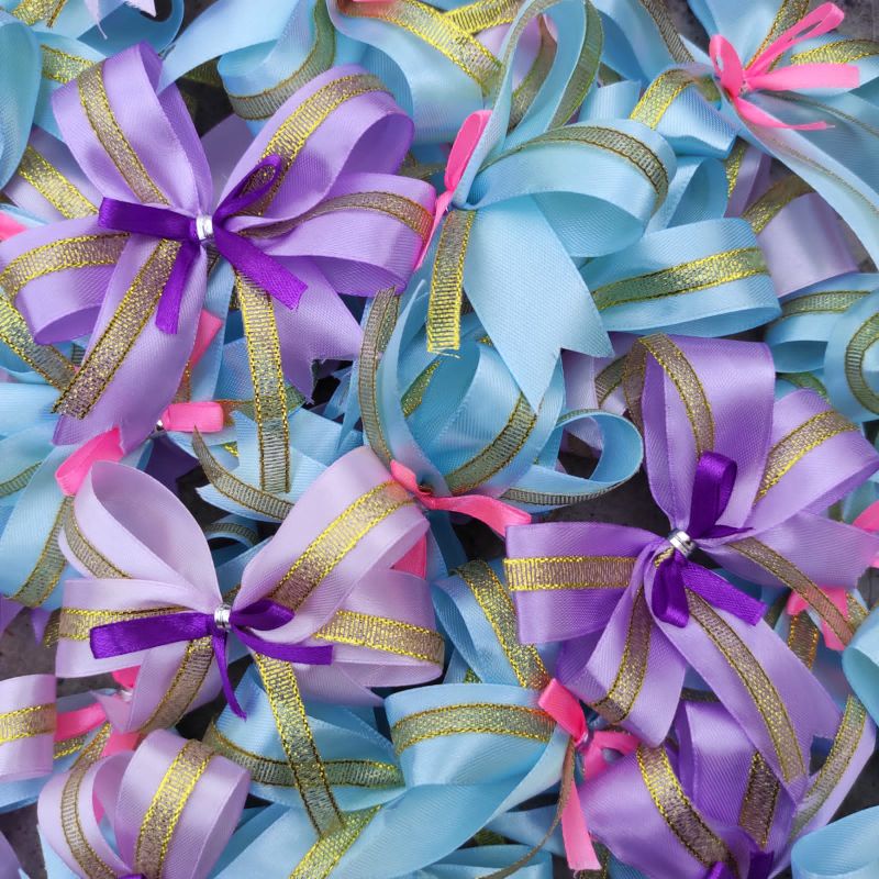 

PITA JADI SIAP PASANG 10CM SATIN 2inch/ pita kado / pita hias / pita besek / pita souvenir / pita jadi