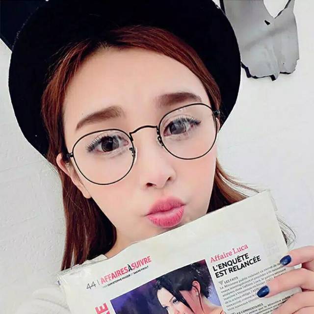 kacamata anti radiasi bulat