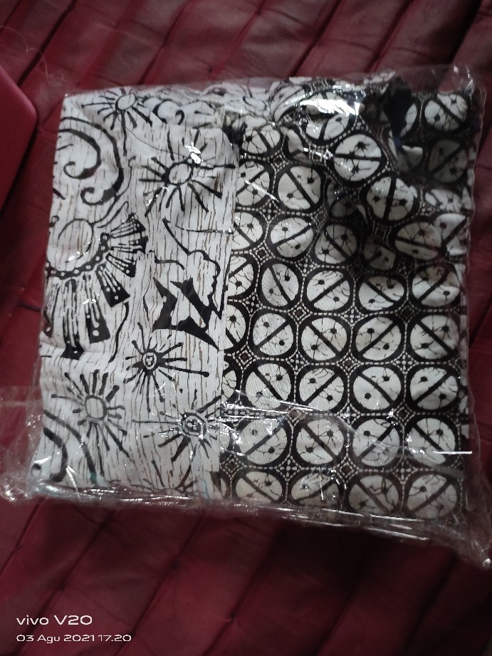 S M L Xl Xxl 3l 4l 5l Tunic Batik Motif Trend Seragam Batik Baju Batik Wanita