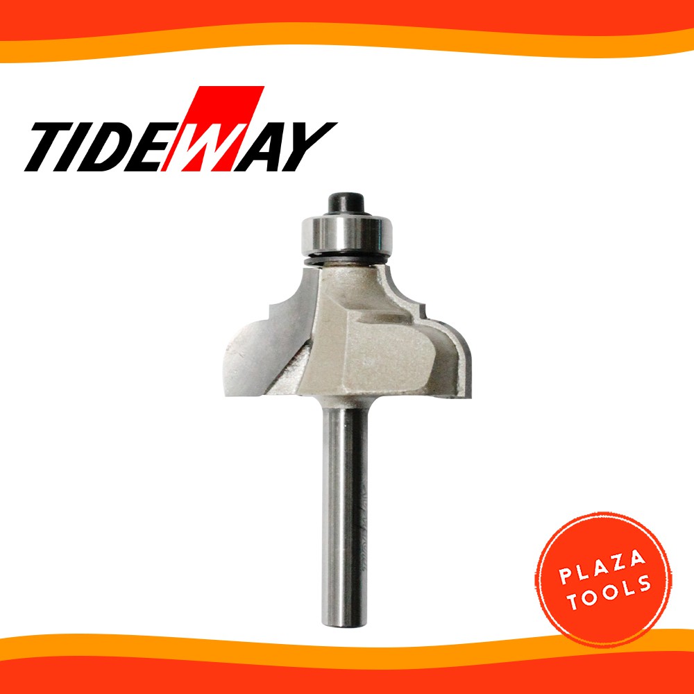 Mata Classical Roman ogee bit TIDEWAY 1/4" Shank 6mm Profil Kayu