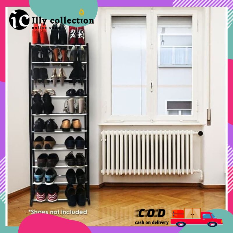 Rak Sepatu Serbaguna 10 Susun Amazing shoes Rack