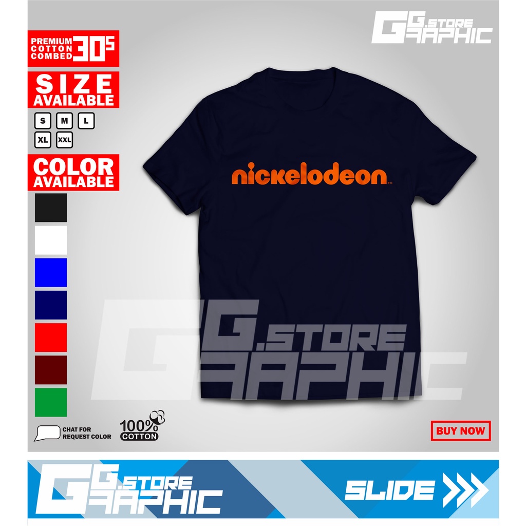 Kaos NICKELODEON Murah Berkualitas