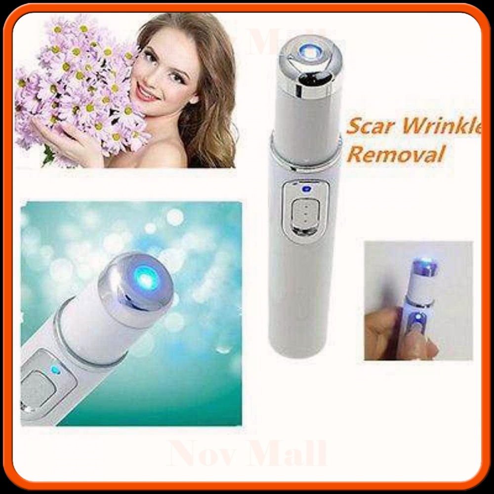 Pen LED Biru Laser Penghilang Jerawat Acne Treatment - KD-7910